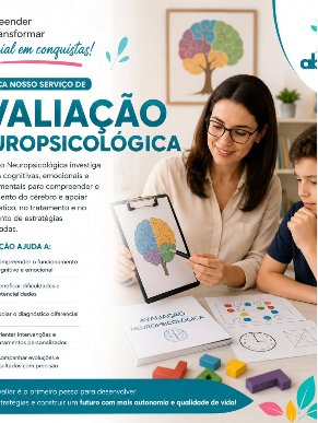 PublicaÃ§Ã£o do Instagram da AbraÃ§o TEA sobre AvaliaÃ§Ã£o NeuropsicolÃ³gica