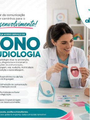 PublicaÃ§Ã£o do Instagram da AbraÃ§o TEA sobre Fonoaudiologia