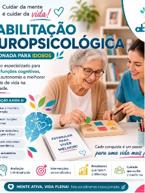 PublicaÃ§Ã£o do Instagram da AbraÃ§o TEA sobre ReabilitaÃ§Ã£o NeuropsicolÃ³gica para idosos